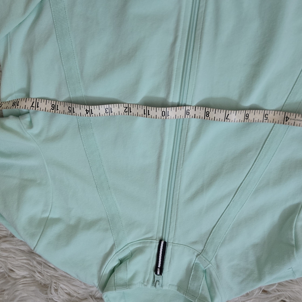 Talbots Light Blue Zip-Up Jacket - Picture 3 of 8